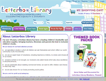 Tablet Screenshot of letterboxlibrary.com